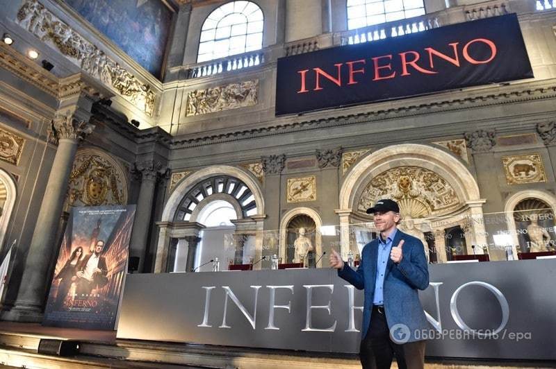 Том Хэнкс побывал на закрытой премьере "Инферно" во Флоренции