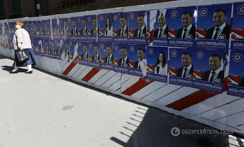 Печаль Саакашвили: появились данные экзит-поллов с парламентских выборов в Грузии