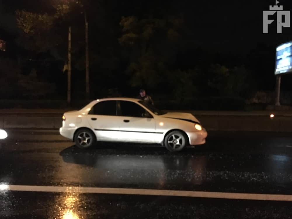 В Запорожье перевернулась маршрутка 