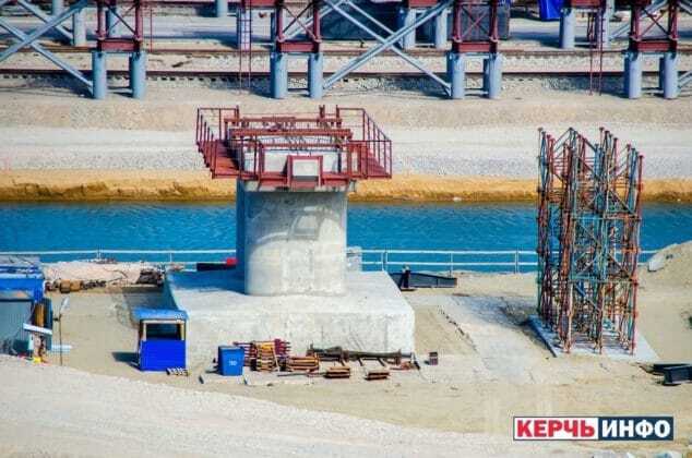 Керченский мост: в сети появились новые фото "стройки века". Фоторепортаж