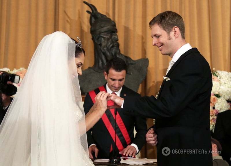 Состоялась свадьба принца Леки II и мисс Элии Захарии