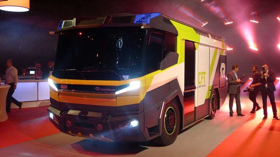 Rosenbaurer CFT: австрийцы представили пожарный автомобиль будущего