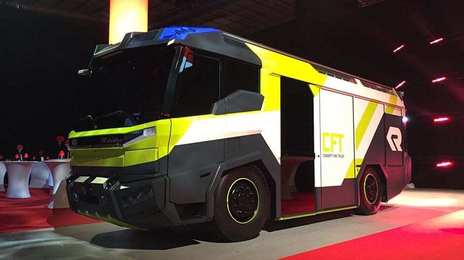 Rosenbaurer CFT: австрийцы представили пожарный автомобиль будущего
