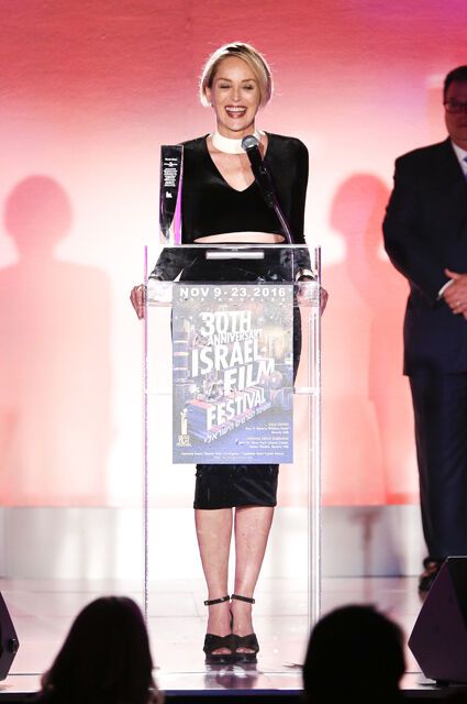 Шэрон Стоун и беременная Натали Портман затмили всех на Израильском кинофестивале