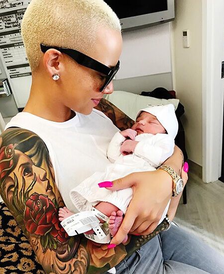 Эмбер Роуз с Дрим Рене