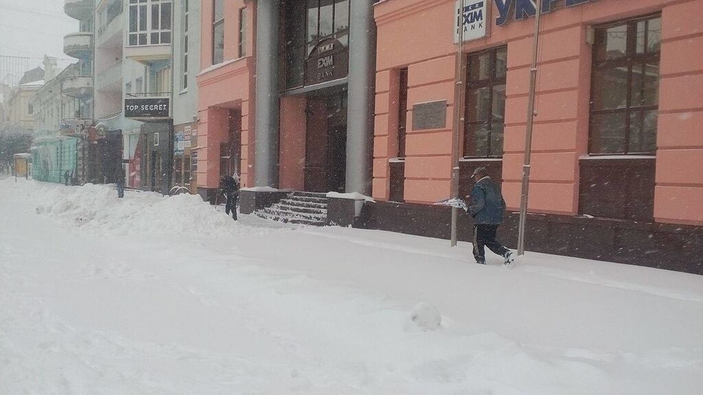 Зима в ноябре: Ивано-Франковск завалило снегом. Потрясающие фото