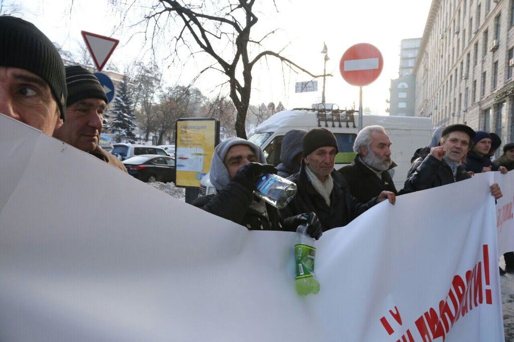 Участников митинга в поддержку Гонтаревой задержала полиция