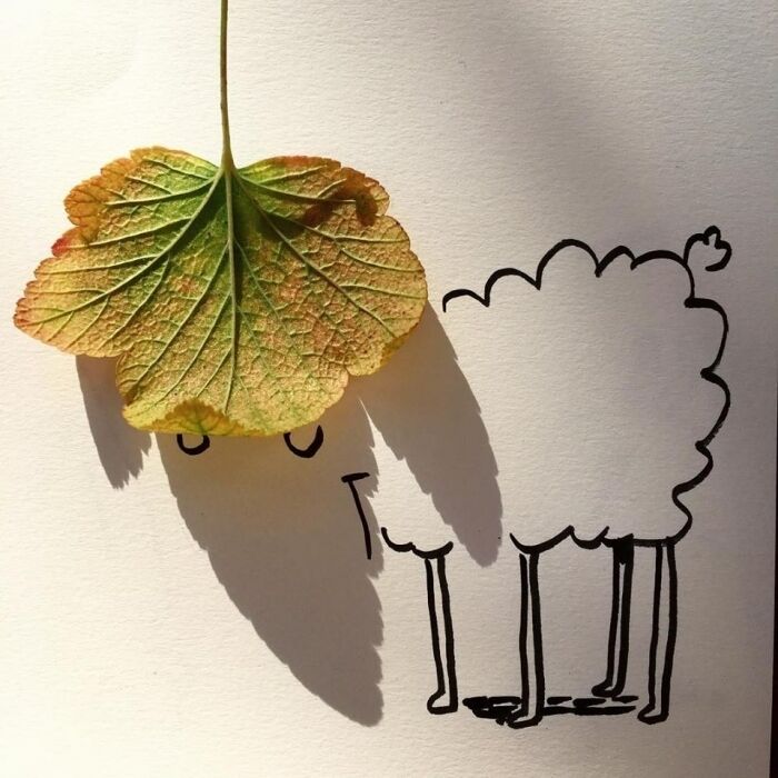 Як яблуко перетворюється в сову: художник із Бельгії створює унікальні картинки з тіні 