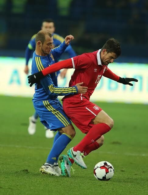 Сборная Украины завершила футбольный год победой над Сербией