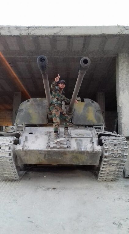 Сирийская армия взяла на вооружение советскую "адскую молотилку": фотофакт