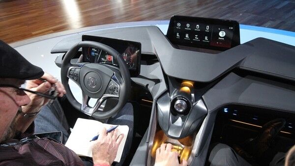 Acura продемонстрировала, каким будет автомобильный интерьер будущего