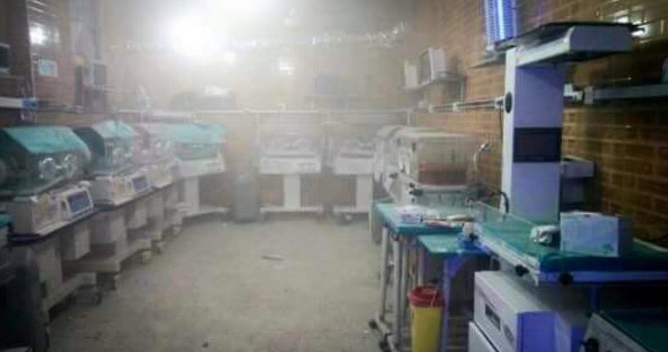 Обстрел детской больницы в Алеппо: в сети показали, как эвакуировали малышей. Опубликованы фото, видео