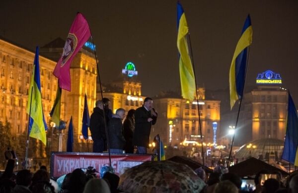 Евромайдану три года: история в фото