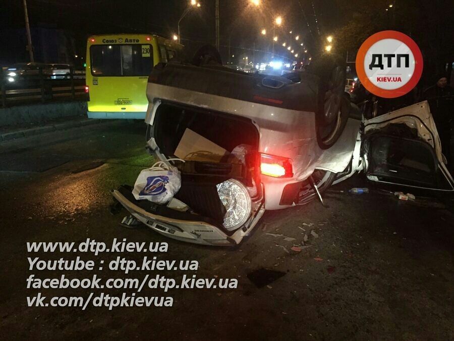 У Києві відбулися дві страшні аварії: є загибла і постраждалі