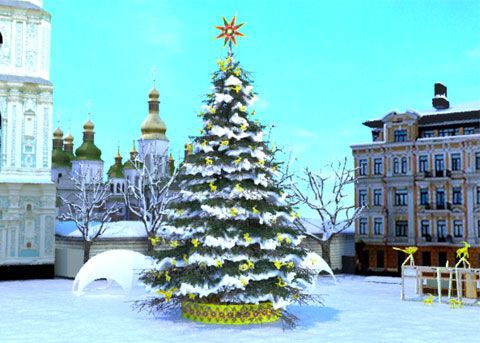Стало відомо, коли у Києві встановлять новорічну ялинку