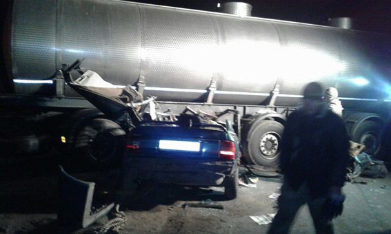 ДТП на Николаевщине: из-за столкновения с автоцистерной погибли военные
