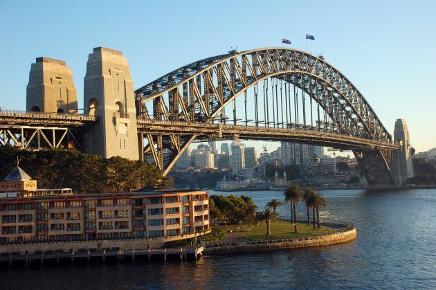 красивые мосты: Харбор-Бридж, Сидней