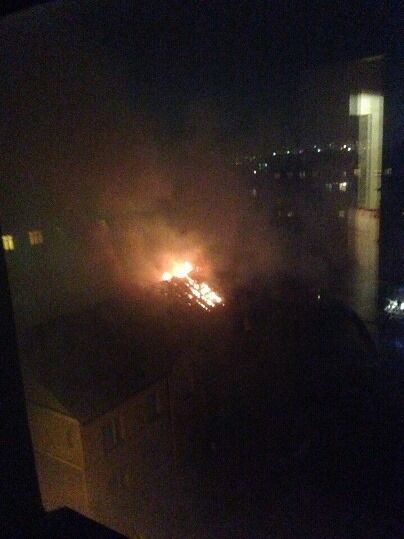 Масштабный пожар в офисе "Укргазбуда": стали известны подробности