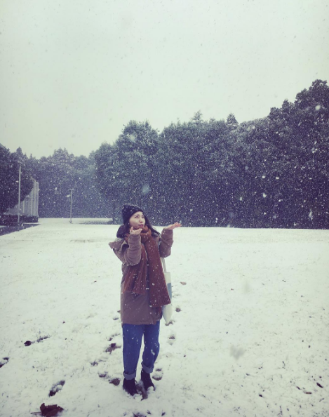 Впервые за полвека: в Японии неожиданно выпал снег. Опубликованы фото, видео
