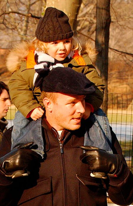 Рокко с отцом, 2004 год