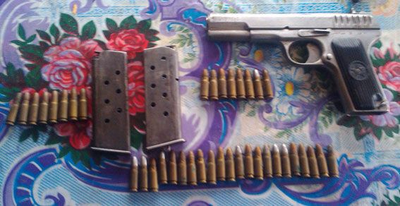 У жителя Запорожской области изъяли оружие и патроны