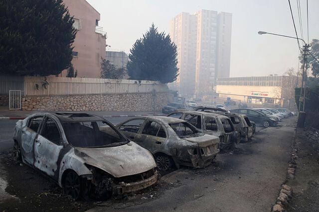 Огненный террор в Израиле: жуткие фото последствий