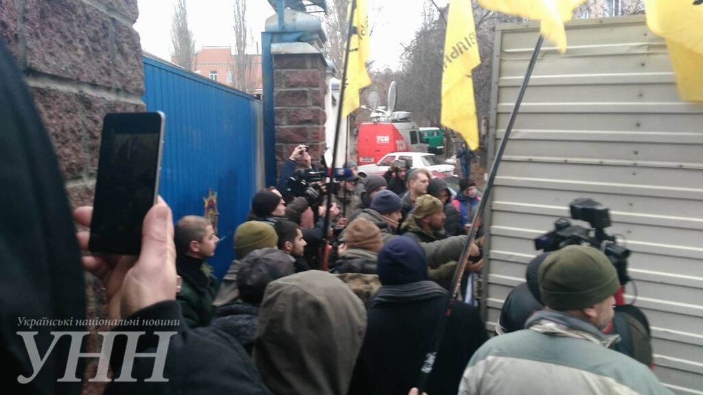 Блокирование Лукьяновского СИЗО в Киеве: все подробности