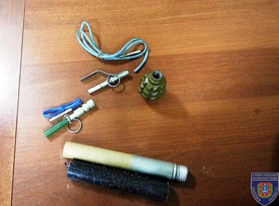 Грозил взорвать гранату: на Одесщине задержали пьяного военного с боеприпасами