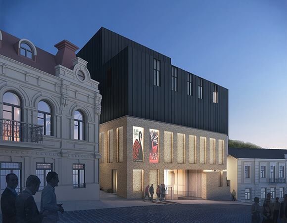 Скандальный фасад на Андреевском спуске: архитектор показал, каким будет театр
