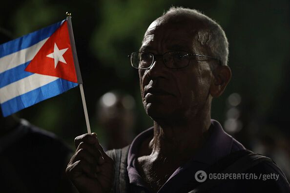 Близько мільйона людей: з'явилися нові фото із церемонії прощання з Кастро на Кубі