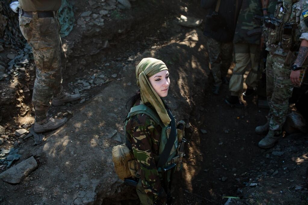 Стійкі та сміливі: фотограф з Америки зробила унікальні знімки українських військових-жінок на Донбасі