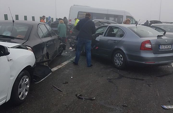 Смертельная авария: в Румынии столкнулись 27 автомобилей. Опубликованы фото и видео 