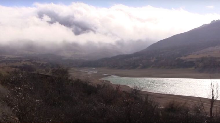 В оккупированном Крыму почти полностью обмелели все водохранилища: опубликовано фото и видео