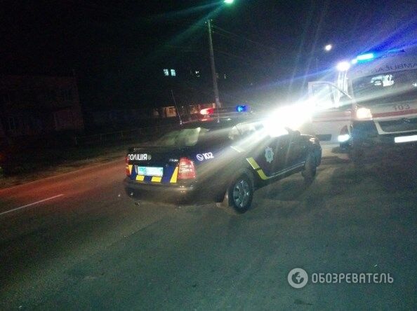 Двойное ДТП на "зебре" в Василькове: девушка попала в реанимацию
