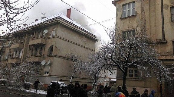 На Закарпатье в СИЗО произошел сильный пожар: появились фото и видео