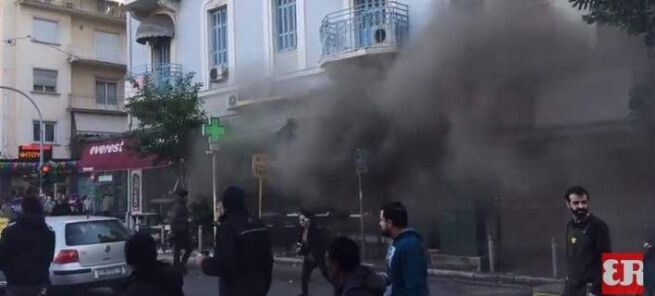 В центре Афин прогремел взрыв: есть пострадавшие