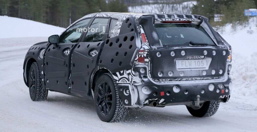 Volvo XC60: прототип нового кроссовера был замечен на зимних испытаниях