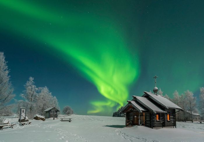 Сказочная красота зимней Лапландии