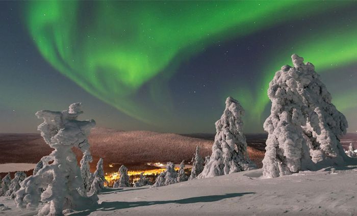 Сказочная красота зимней Лапландии