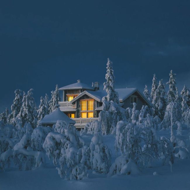 Сказочная красота зимней Лапландии
