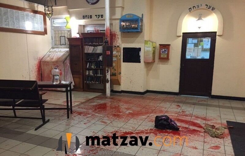 Свиняча голова і свастика: невідомі влаштували погром в Уманській синагозі