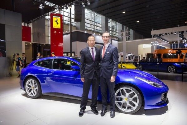 Ferrari GTC4Lusso T: в Китае состоялся дебют 610-сильного суперкара