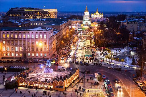 Как встретить Новый год в городах-миллионниках Украины