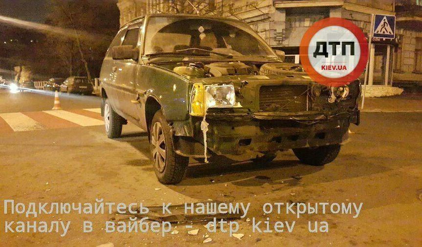 Масштабное ДТП на киевском Подоле: пьяный водитель пытался сбежать