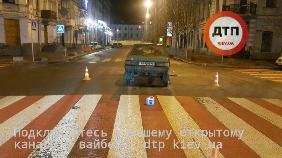 Масштабное ДТП на киевском Подоле: пьяный водитель пытался сбежать