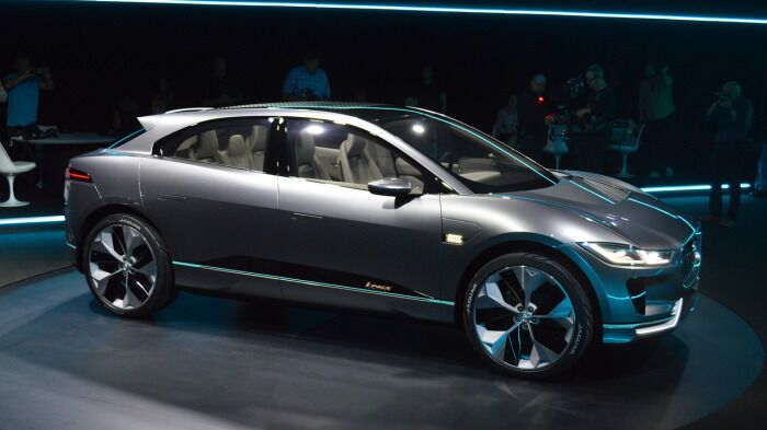 Jaguar I-Pace Concept: на одной зарядке — 350 км.
