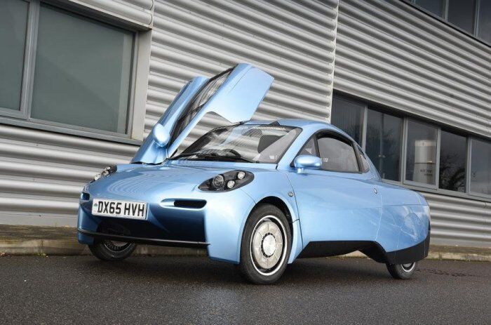 Ультралегкий водородный автомобиль Riversimple Rasa.