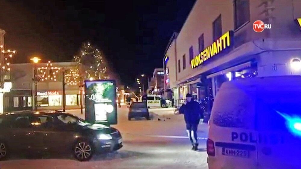 Три жертвы: появились фото и видео с места стрельбы на границе Финляндии и России