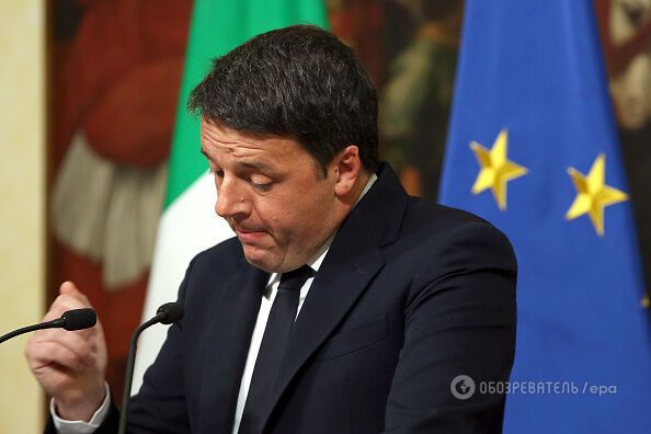 Italexit: премьер Италии Ренци объявил об отставке после провального референдума