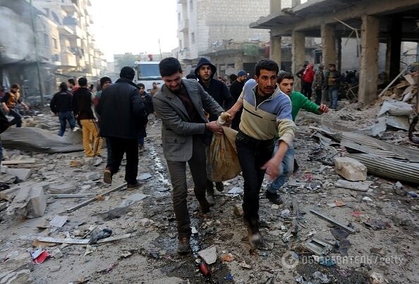 У Сирії по Ідлібу, який контролюють повстанці, завдали авіаудари: понад 70 жертв